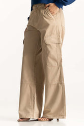 Wide Leg Cargo Pants WM-TRC-WS24-003